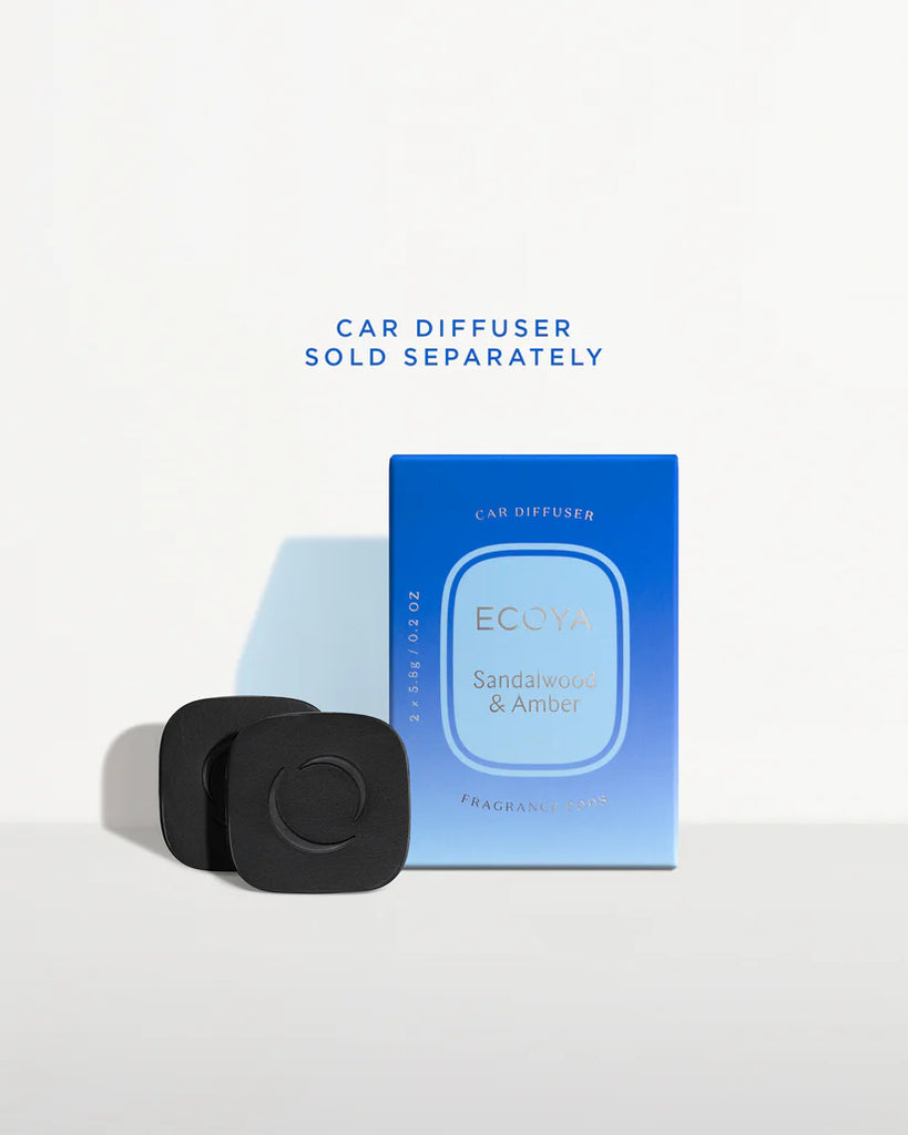 Ecoya Plug-In Diffuser Fragrance Flask: Sandlewood & Amber