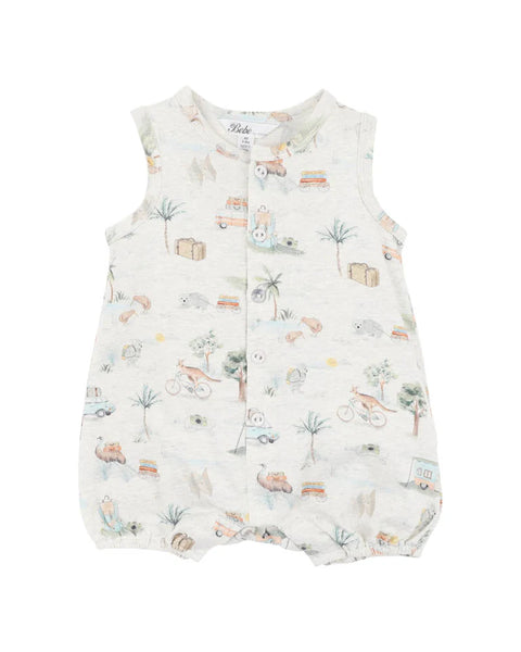 Minhaha Bébé IVAN PRINT ROMPER