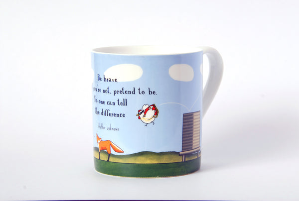 Red Tractor Designs -  Winging It 15oz Large Bone China Cup