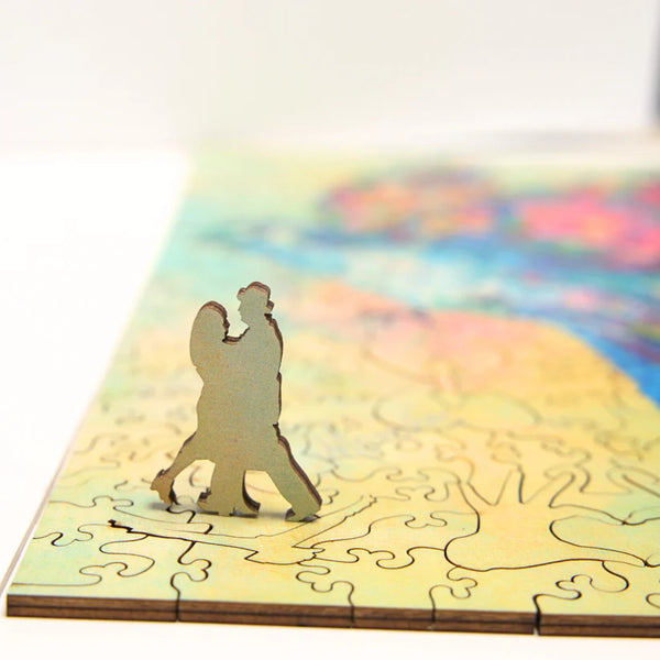 TWIGG Wooden Jigsaw puzzle - 315 pieces - Botanical Swallow - artist artwork