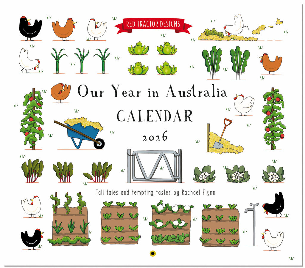 Red Tractor Designs -  ‘Our Year in Australia’ 2026 Calendar