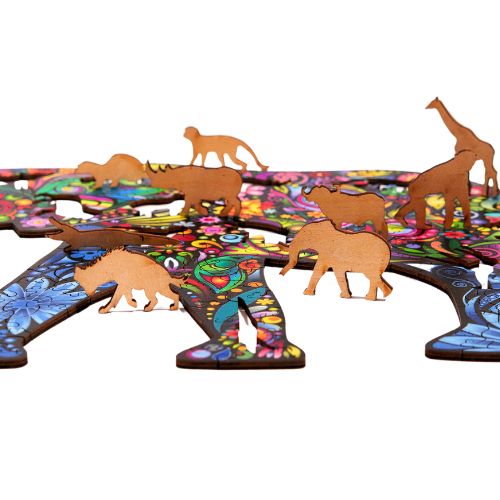 TWIGG Wooden Jigsaw Puzzle - 174 pieces - Ellie Elephant