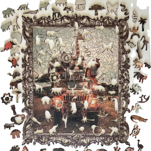 TWIGG Wooden Jigsaw Puzzle - 450 pieces - Safari Dream