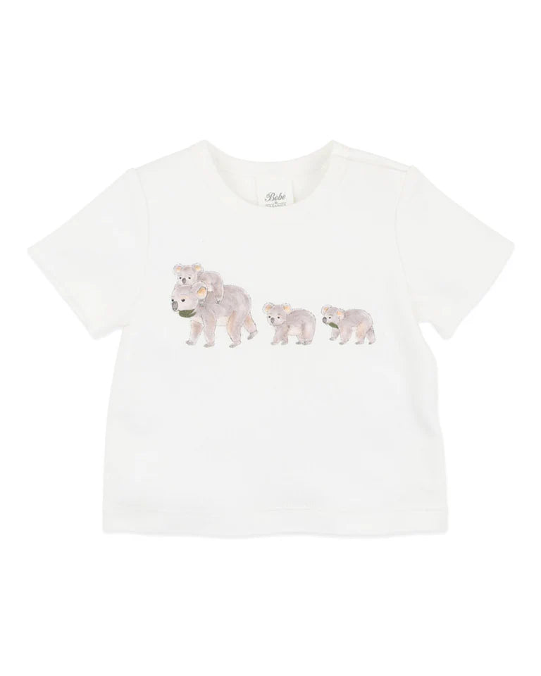 Minhaha Bébé AUSTRALIANA KOALA ORGANIC TEE