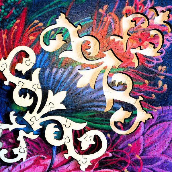 TWIGG Wooden Jigsaw Puzzle - 718 Pieces - Nectar - Jana Aspeling Original Artwork