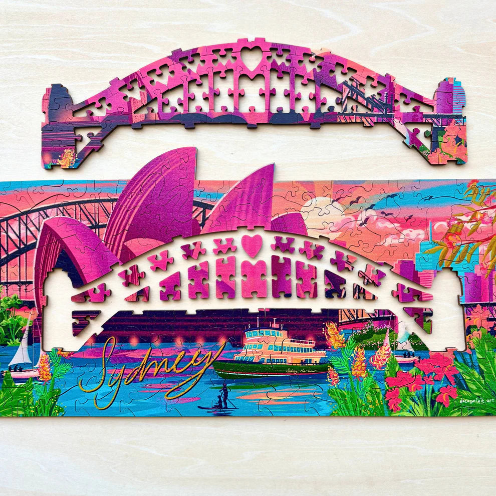 TWIGG Wooden Jigsaw Puzzle - 230-pieces Stunning Sydney