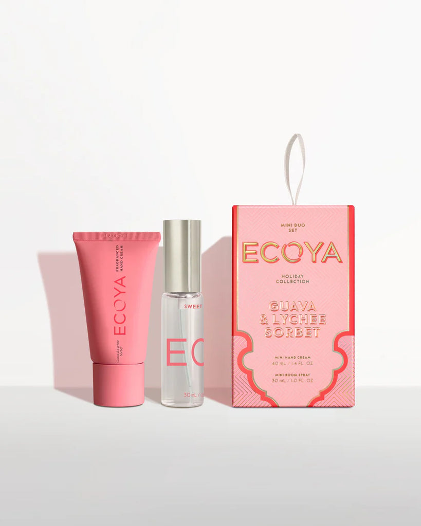 ECOYA : Holiday: Guava & Lychee Sorbet Mini Duo Set
