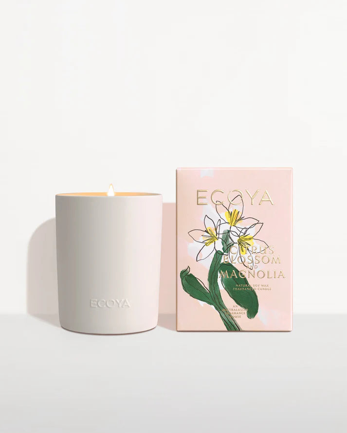 Ecoya Mother's Day: Citrus Blossom & Magnolia Ceramic Candle