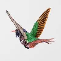Christmas - AMORE SEQUIN HUMMINGBIRD TREE DECORATION