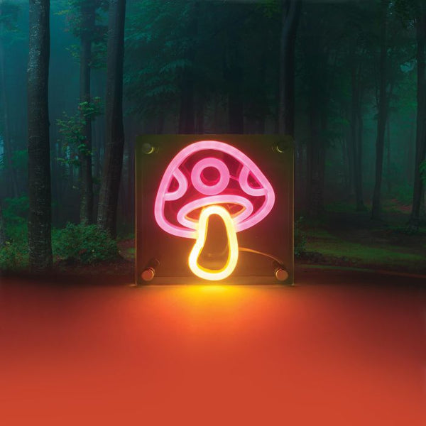 Light Acrylic - TOADSTOOL MULTI-COLOURED 15X4.6X15CM