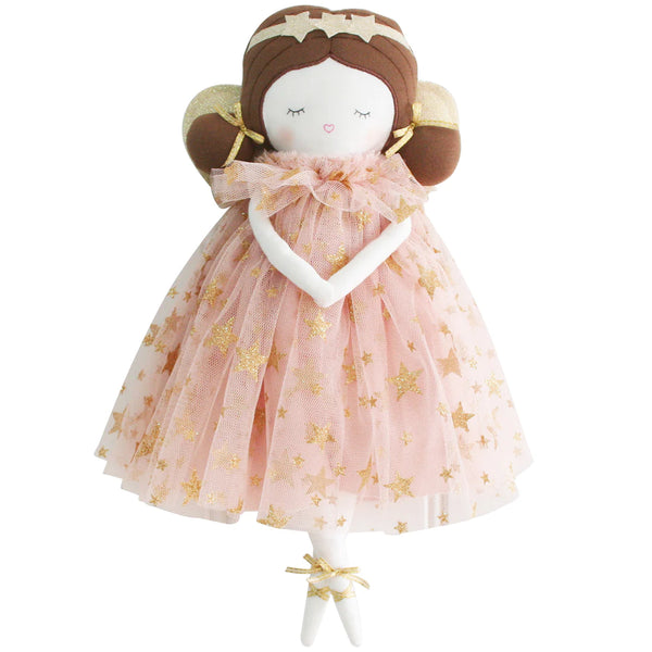 ALIMROSE  Celeste Fairy Doll -38cm Pink Gold Star