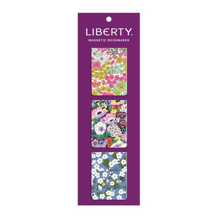GALISON LIBERTY MAGNETIC BOOKMARKS MULTI-COLOURED 7X0.02X23CM