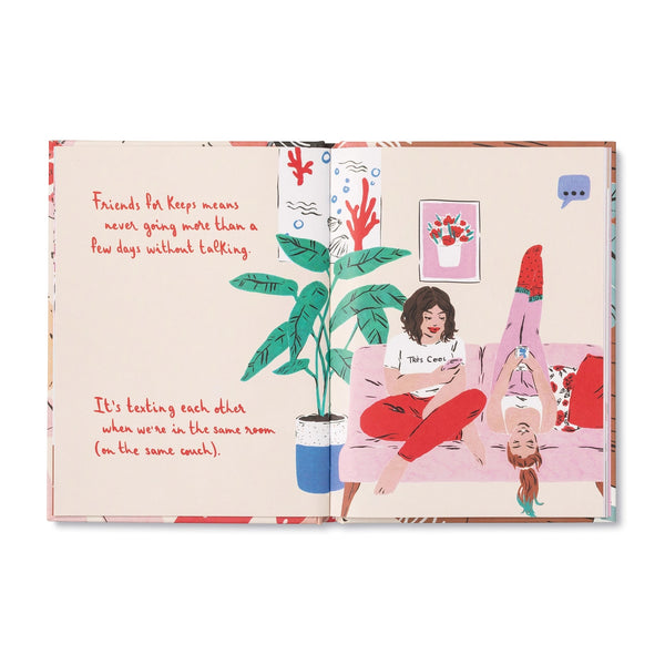 Book - WE’RE FRIENDS FOR KEEPS