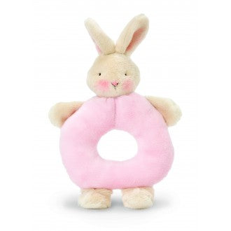 RATTLE: BUNNIES BY THE BAY BUNNY PINK