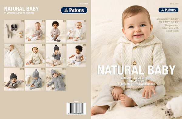 Natural Baby Knitting Book 1315