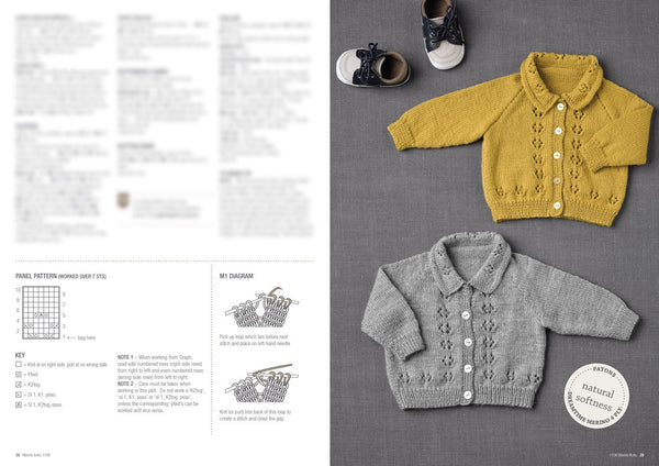 Merino Baby Knitting Book 1106