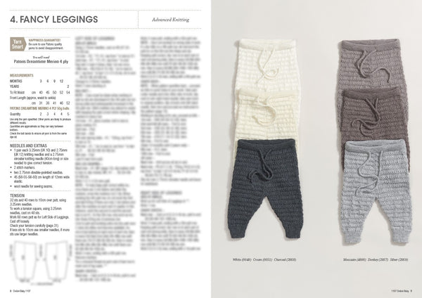Ombre Baby Knitting Book 1107