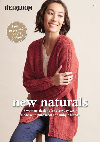 New Naturals Knitting Book 202