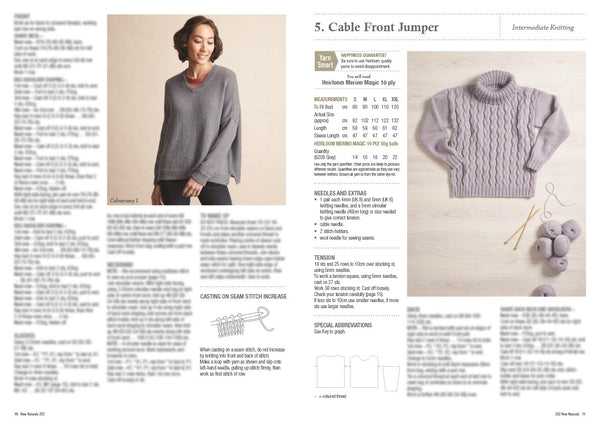New Naturals Knitting Book 202