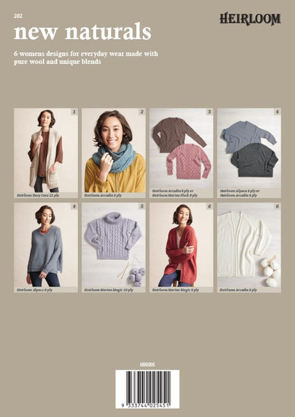 New Naturals Knitting Book 202
