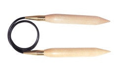 Knit Pro Giant Fixed Circular Needles Basix Birch 20mm x 120cm