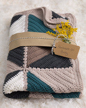 Crochet Pattern Baby's Triangle Rug