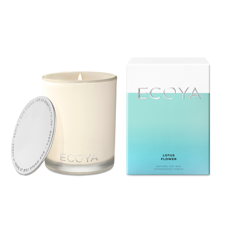 Ecoya Candle Lotus Flower Madison Jar (400g)