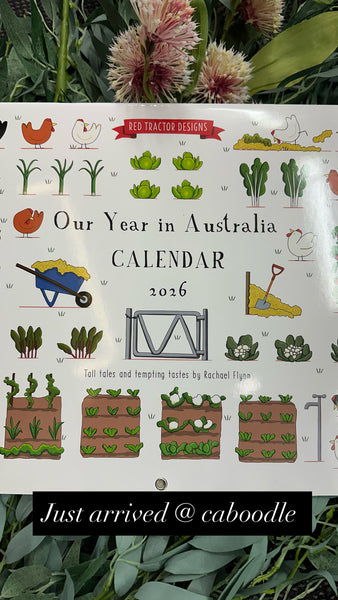 Red Tractor Designs -  ‘Our Year in Australia’ 2026 Calendar