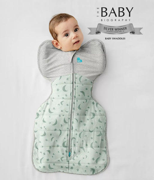 Love To Dream - Swaddle Up™ Quilted Cotton 3.5 TOG Moonlight Olive