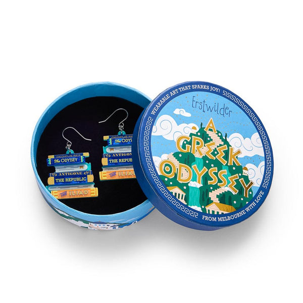 ERSTWILDER - Words of the Wise Drop Earrings