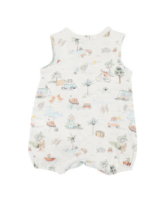Minhaha Bébé IVAN PRINT ROMPER
