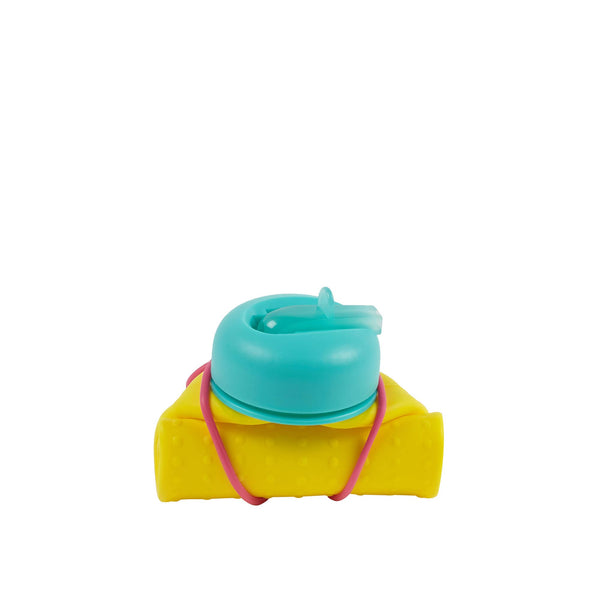 Rolla Bottle - Yellow, Teal + Pink