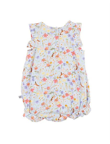 Minhaha Frill Bodysuit - Songbird Print