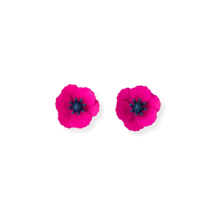 RO x Poppy Garden Earrings - Pink