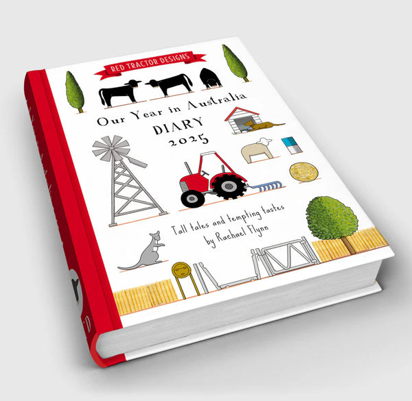 Red Tractor Designs - 2025 Diary 'Our Year in Australia'