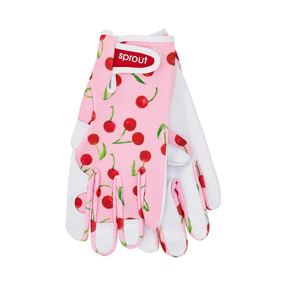 Sprout Goatskin  Garden Gloves - Cherrylicious