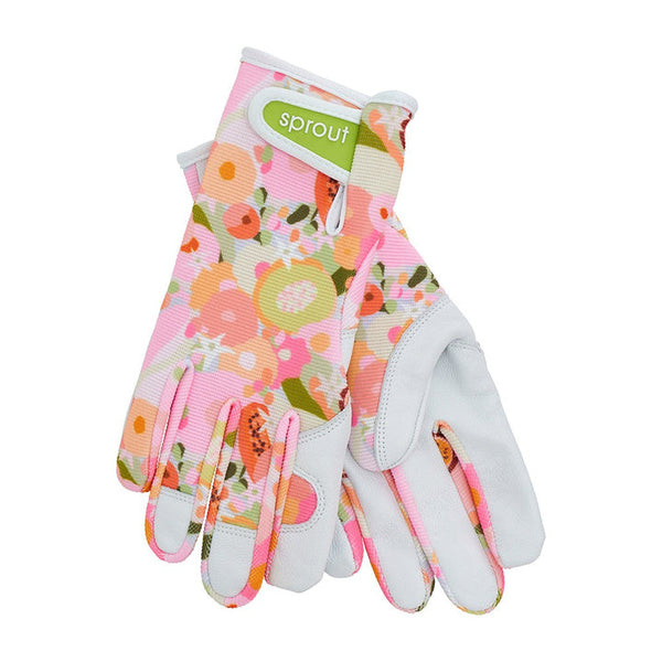Sprout Goatskin  Garden Gloves - Design Tutti Fruitti