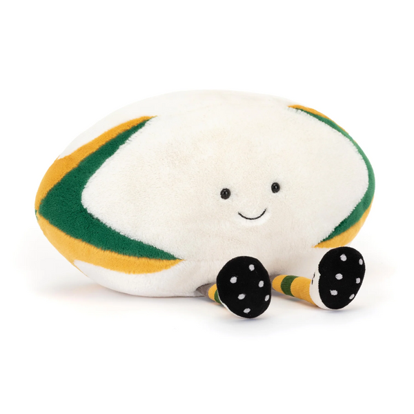 JELLYCAT - AMUSEABLE SPORTS | RUGBY BALL