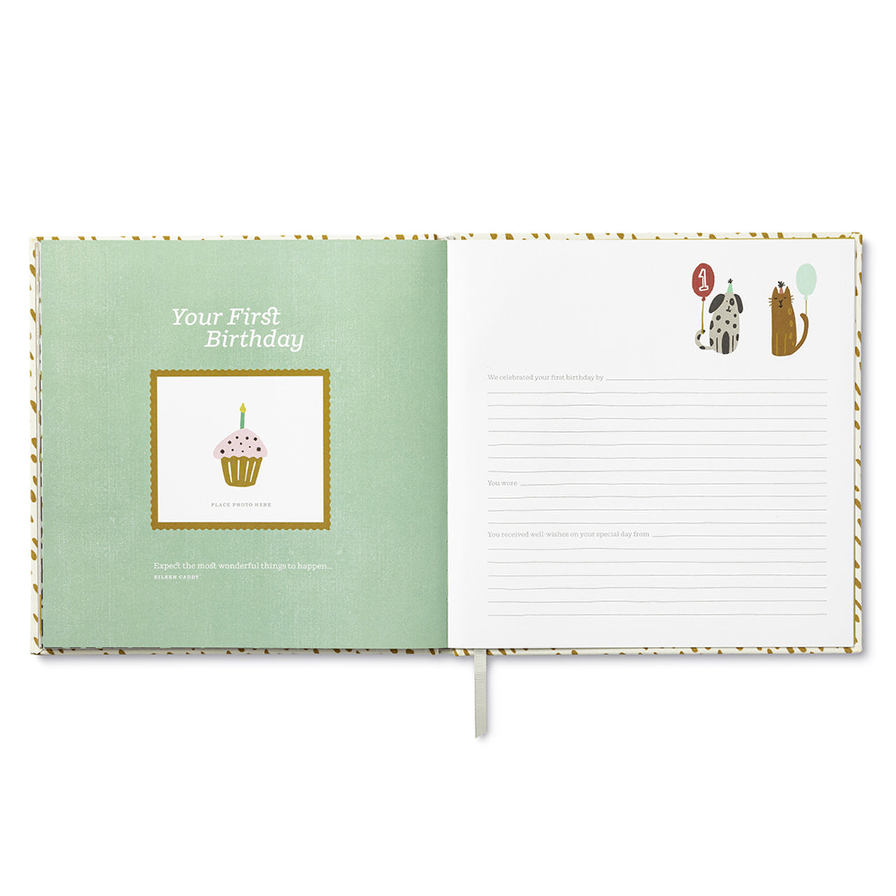 You're Here: A Keepsake Baby Book