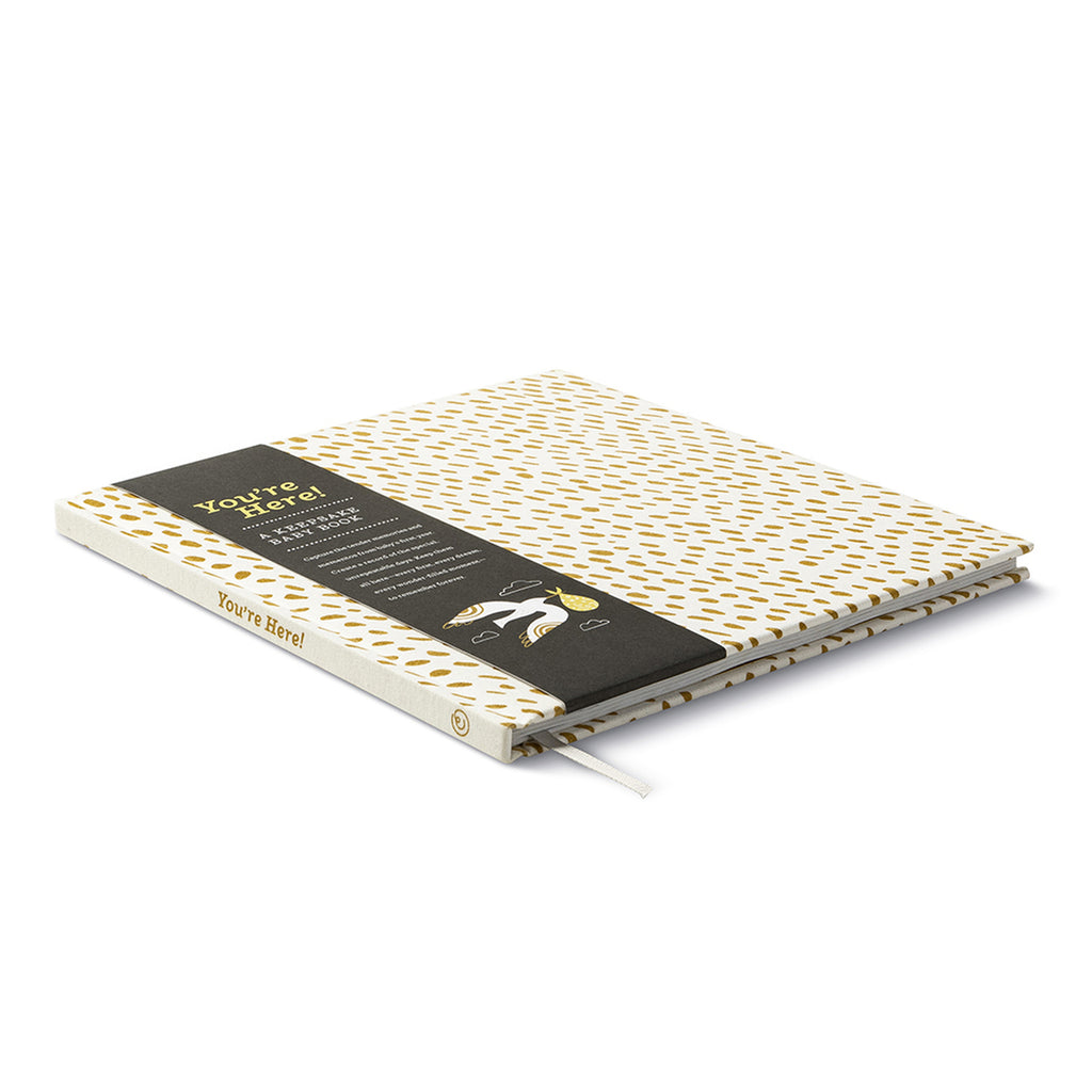 You're Here: A Keepsake Baby Book