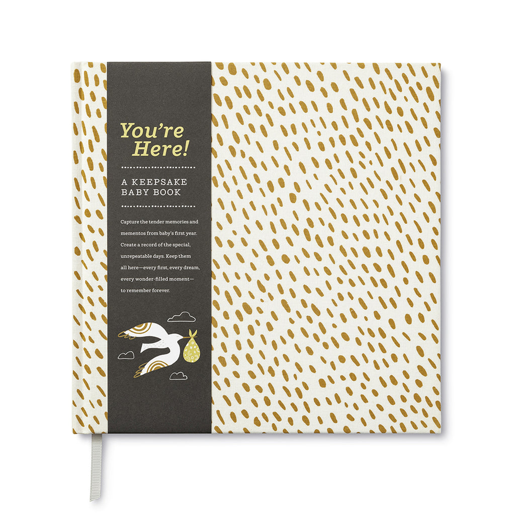 You're Here: A Keepsake Baby Book