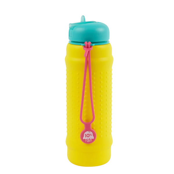 Rolla Bottle - Yellow, Teal + Pink