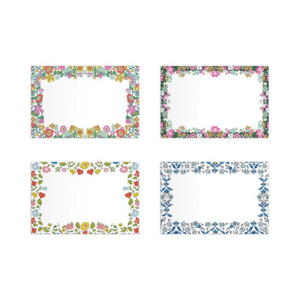 GALISON LIBERTY SET OF GIFT LABELS MULTI-COLOURED 12.3X9.3X2.8 CM