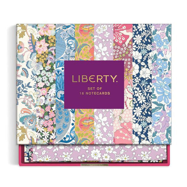 GALISON LIBERTY FLORAL GREETING NOTECARD SET - EDITION 2 MULTI-COLOURED 15X11X4CM