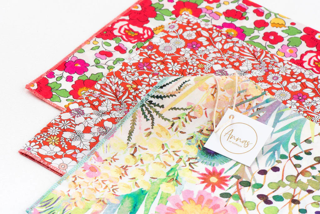 Hankies - Liberty Print (Set of 3)