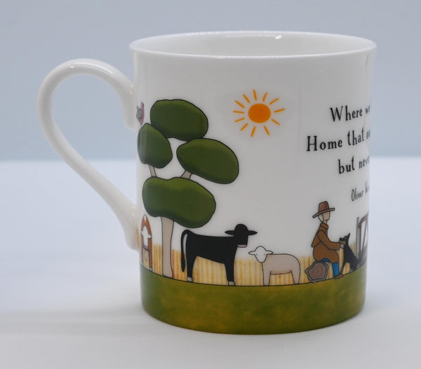 Red Tractor Designs - Bone China Mug Homing Instincts