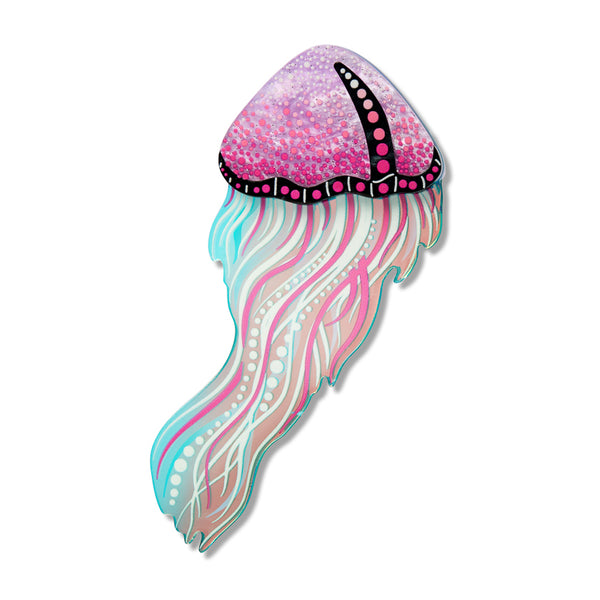 Erstwilder - Wakarri (Jellyfish) Brooch by Brooke Sutton