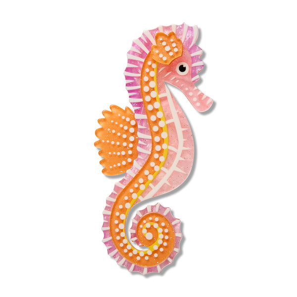 Erstwilder - Kuu Wanana (Seahorse) Brooch by Brooke Sutton