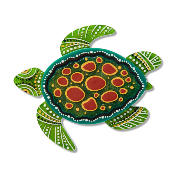Erstwilder - Yaunati (Turtle) Brooch by Brooke Sutton