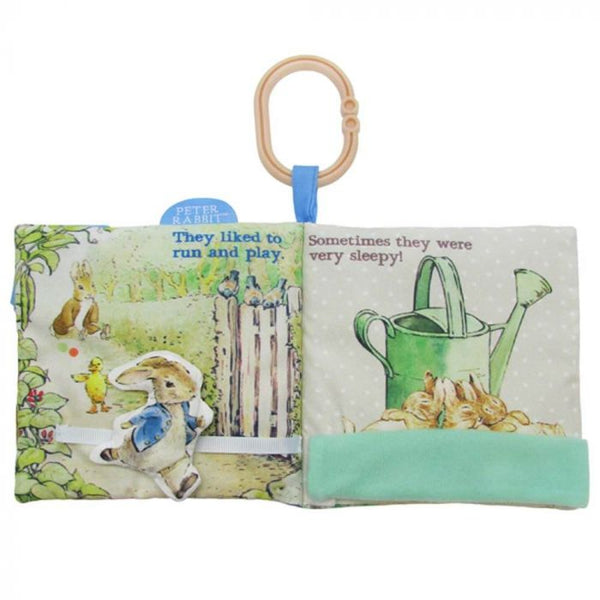 BEATRIX POTTER  PETER RABBIT ONCE UPON A TIME SOFT BOOK